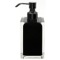 Soap Dispenser, Square, Black, Countertop